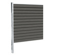 Kirkedal galvaniseret hegn K2 tilkøbssæt 90 x 180 cm